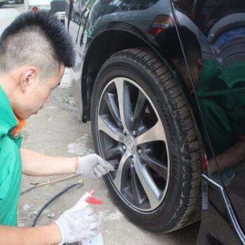 汽車輪胎沒氣了怎麼辦